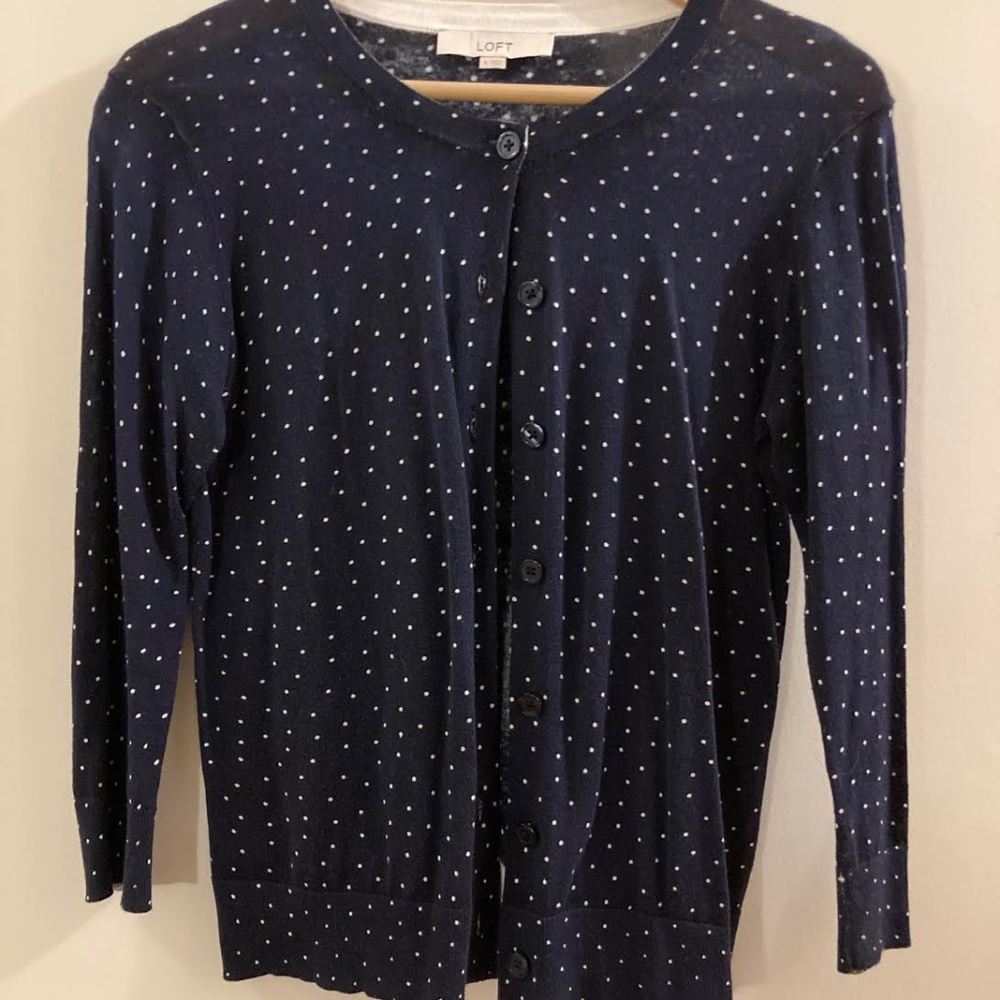 Polka Dot Cardigan